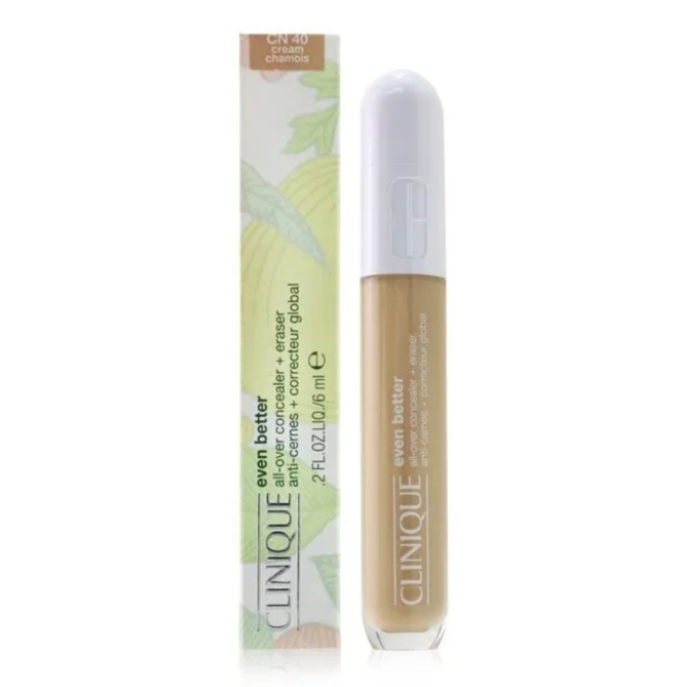 Clinique CN-40 Even Better™ All-Over Concealer + Eraser NIB